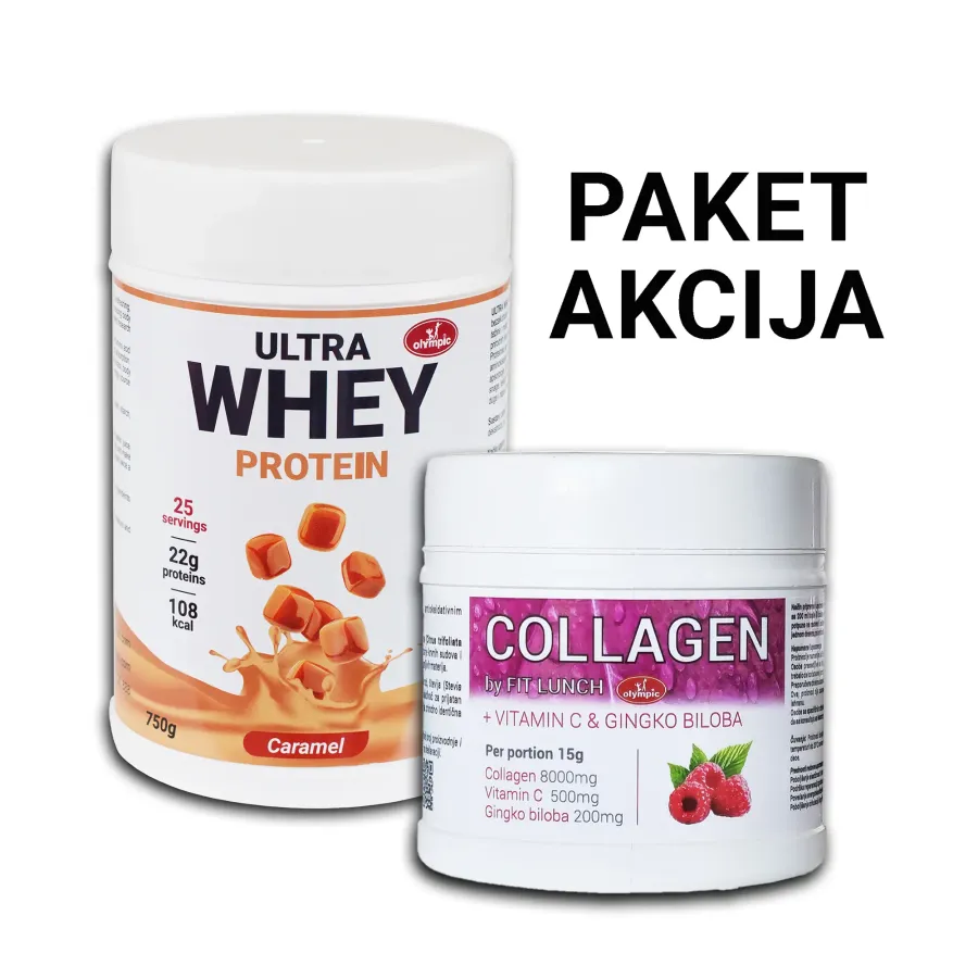 Olympic Ultra Whey Protein Karamela + Collagen